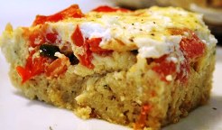 Algerian Couscous and Potato Quiche