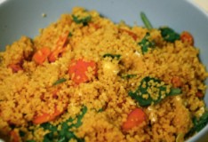 Carrot and Parsley Couscous