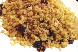 Couscous with Butter and Raisins