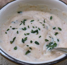 Moroccan Thyme Yogurt Dip