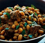 Lamb and Cannelloni Beans Stew