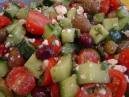 Cucumber and Tomato Salad