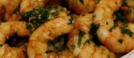 Lebanese Lemon and Garlic Shrimp