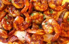 Moroccan Honey and Paprika Prawns