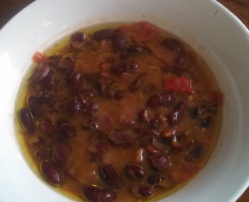 Kidney Beans and Tomato Soup