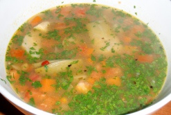 Lebanese Artichoke Soup