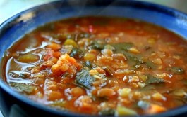 Lentil and vegtable soup