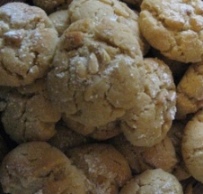 Lebanese Tahini and Pine Nuts Cookies