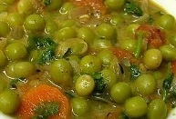 Pea and Carrot Tomato Stew