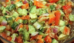 Avocado and Tomato Salad