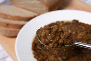 Brown Lentil Soup